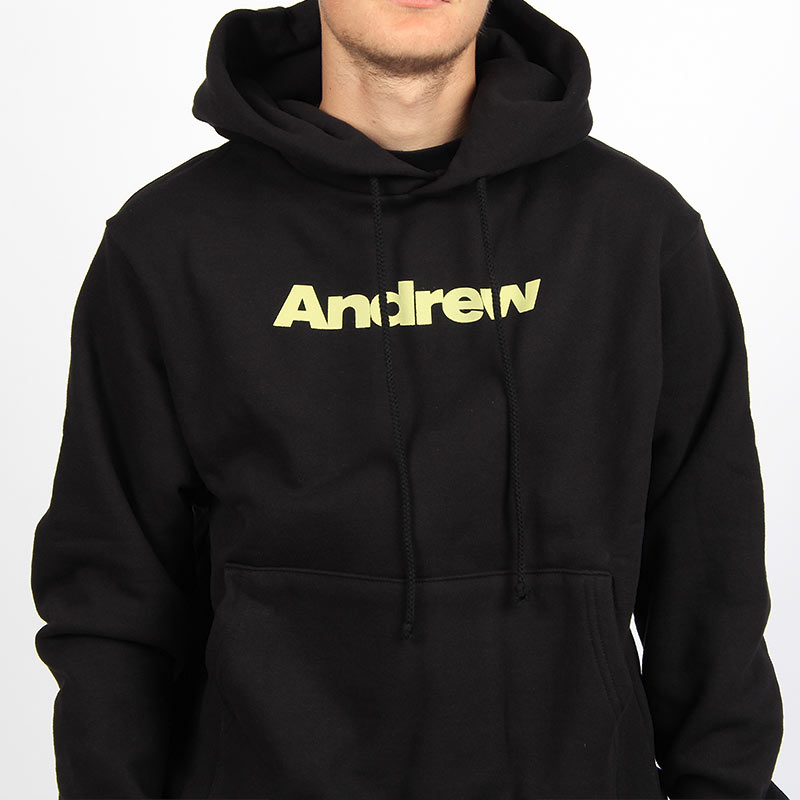 Andrew Logo Hoodie Black