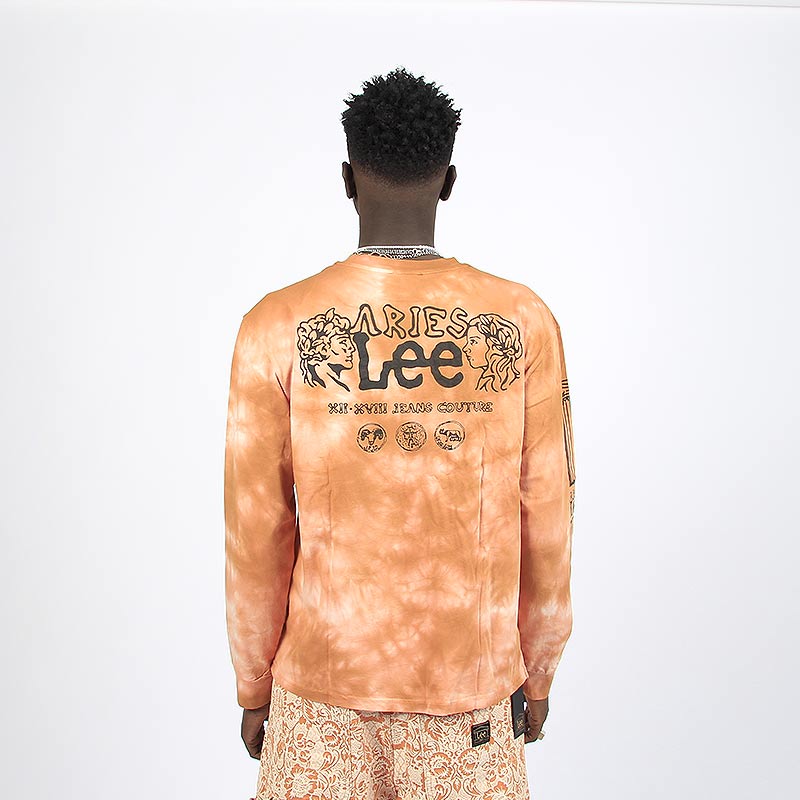 Aries Arise x Lee Collab LS Tee Tie Dye