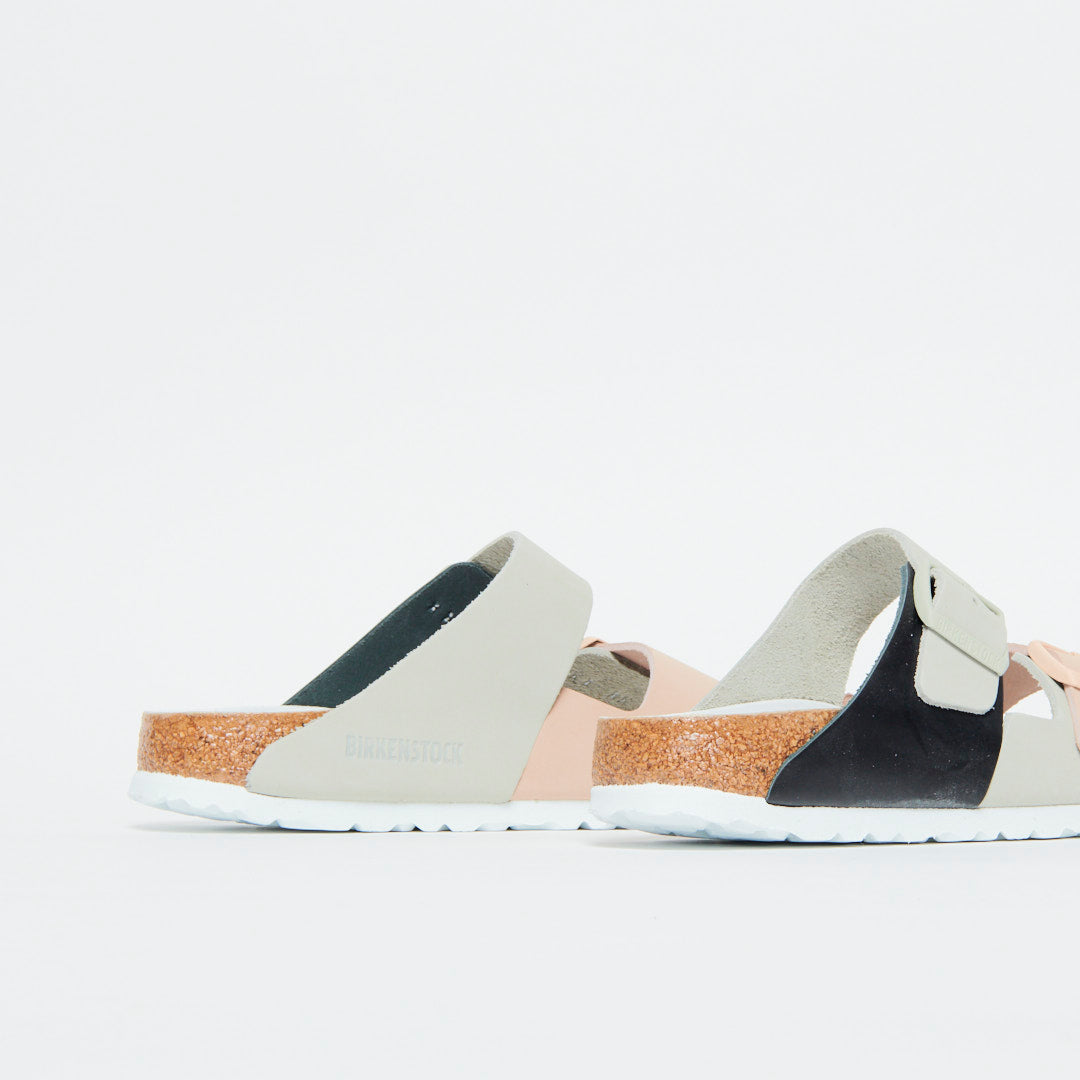 Birkenstock Arizona Split Nubuck (Mineral/Light Rose) HEX