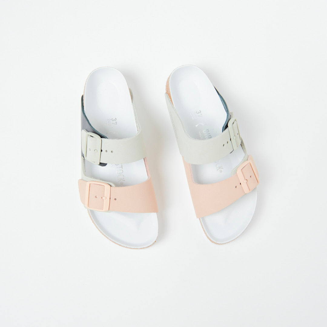 Birkenstock Arizona Split Nubuck (Mineral/Light Rose) HEX