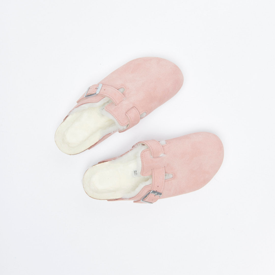 Birkenstock - Boston Shearling VL (Pink Clay)