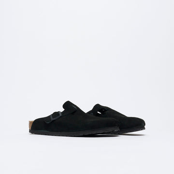 Birkenstock - Boston Suede SFB VL Women (Black)