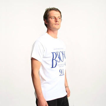 Bisous Skateboards Cap D'Agde T-Shirt White