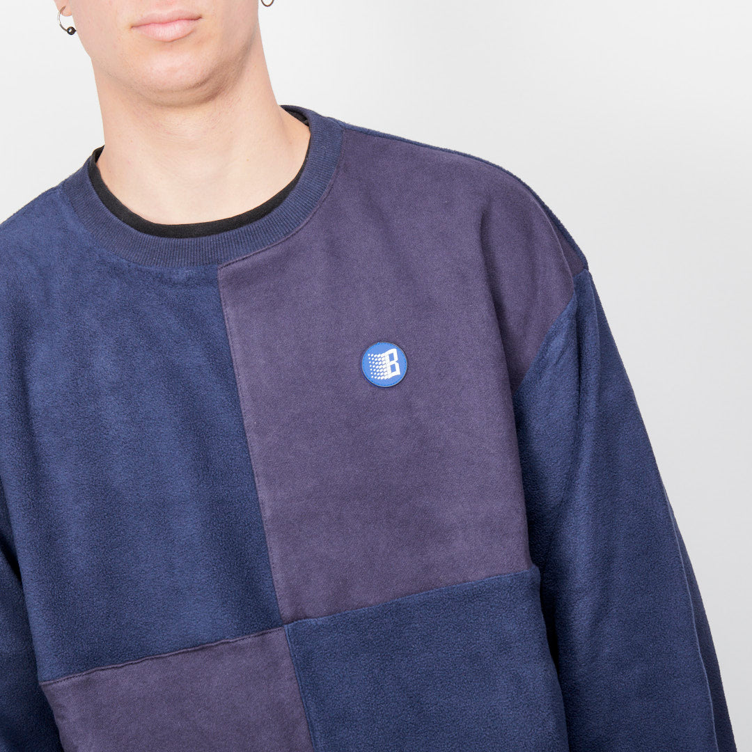 Bronze 56k Four Square Crewneck - Navy