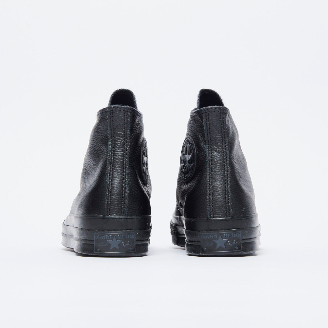 Converse - Chuck 70 Hi Premium Leather (Black/Black/Black)
