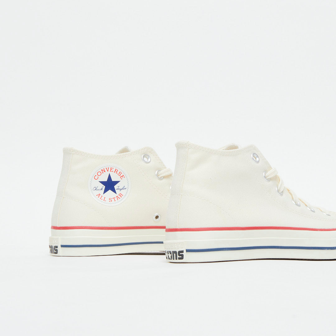 Converse Cons CTAS Pro Mid (Egret/Red/Clematis Blue)