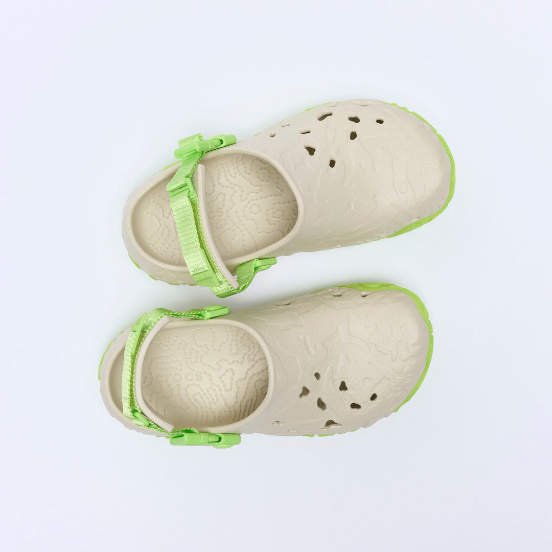 Crocs - All-Terrain Atlas Clog (Bone/Limeade)
