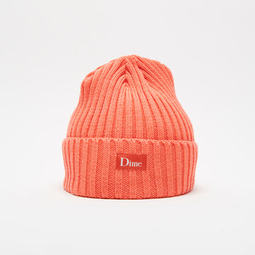 Dime Classic Rib Beanie - Light Red