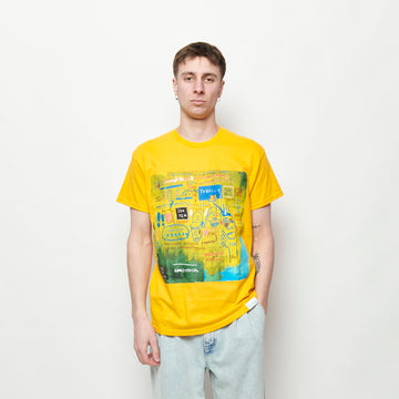 Diamond Supply Co x Basquiat - Hollywood Africans Tee (Gold)