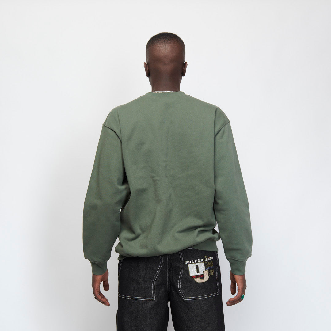 Dime - Classic Logo Crewneck (Thyme)