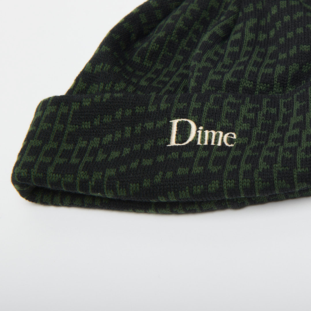Dime - Classic Logo Warp Beanie (Dark Forest)