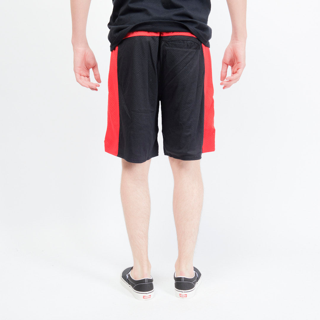 Fucking Awesome - Muy Thai Basketball Short (Black/red)