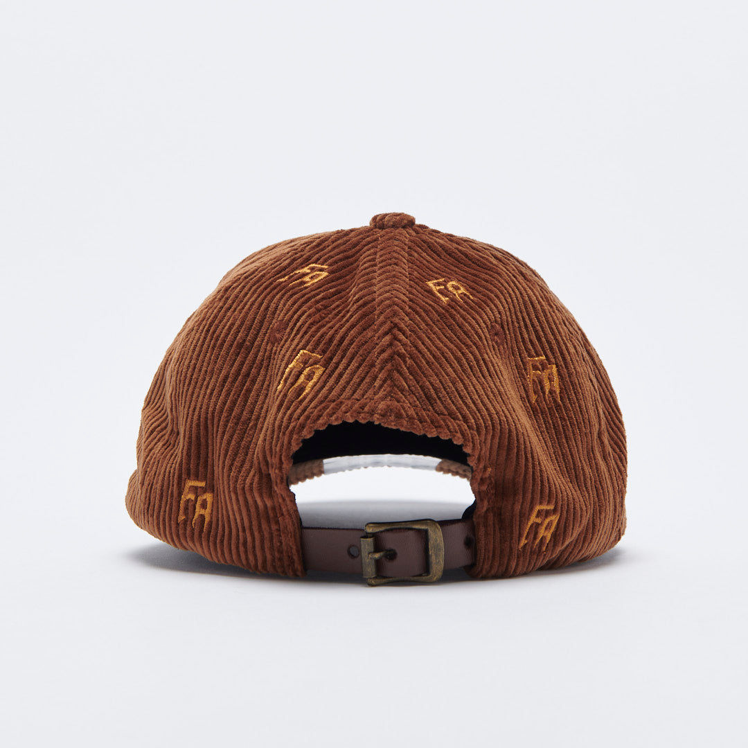 Fucking Awesome – Scattered FA Corduroy Strapback (Brown)