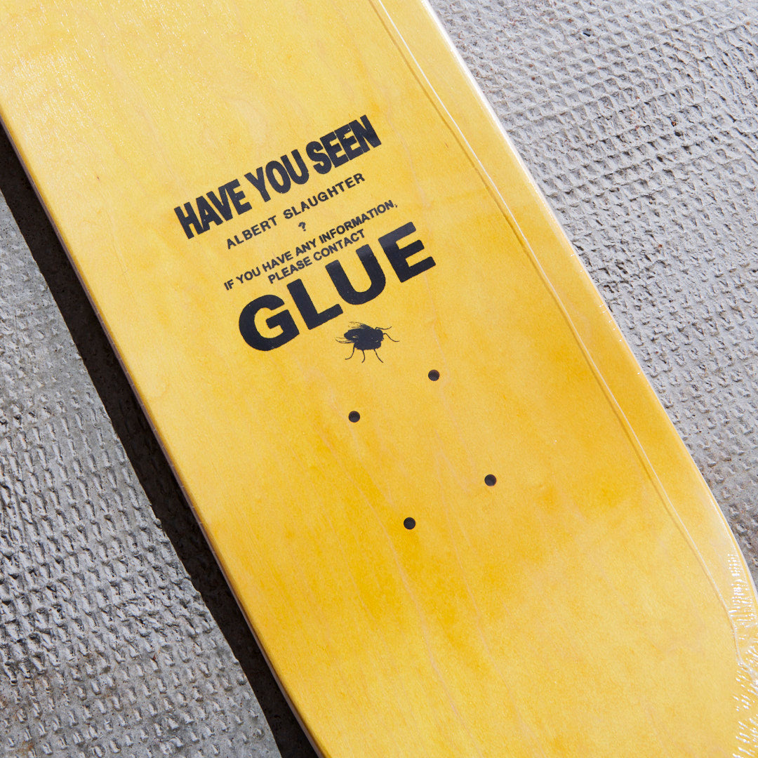 Glue Skateboards - Ostrowski 'Come Alone and Play' Deck (Black)