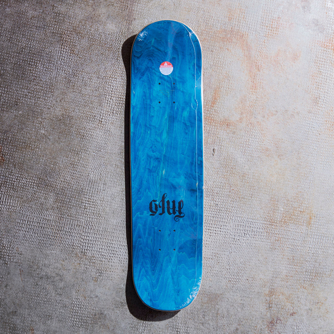 Glue Skateboards - Pretty On The Inside Deck (Black)