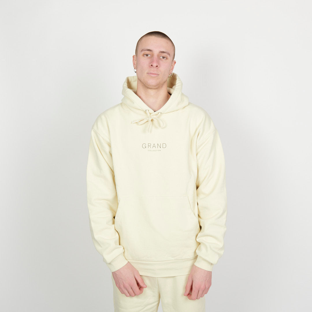 Grand Collection Core Hoodie - Cream