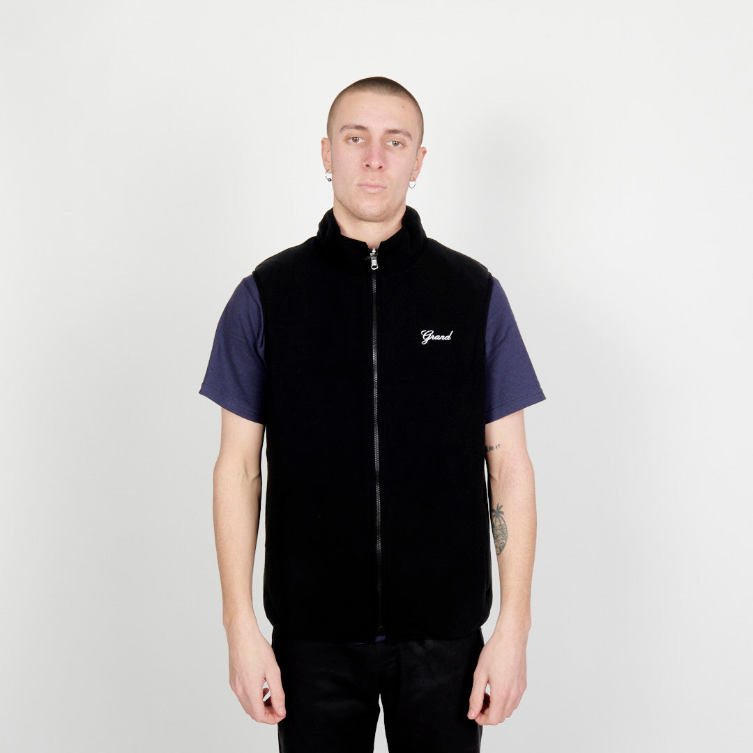 Grand Collection Reversible Vest - Black/Rust