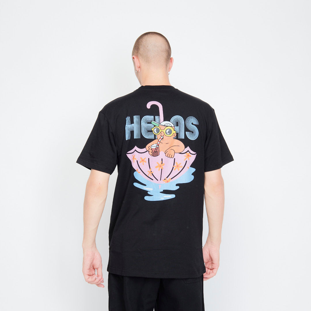 Hélas Caps Co - BUOY Tee (Black)