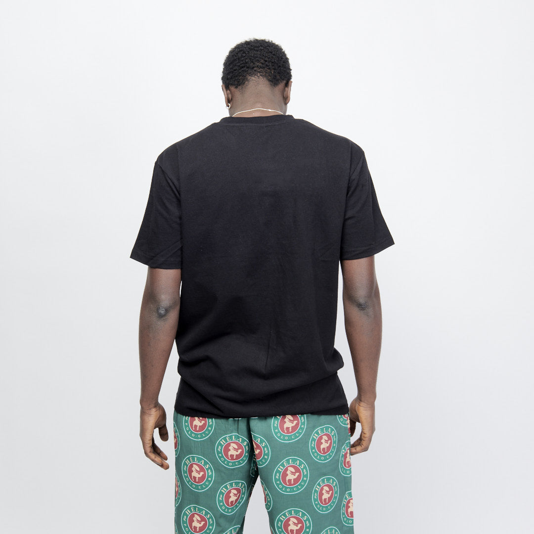 Helas Caps Co Hairstyle Tee (Black)