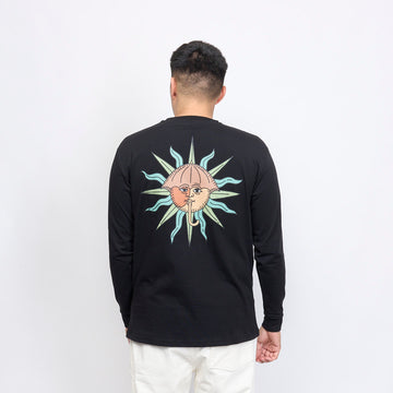 Helas Caps Co - Tarot Long Sleeve Tee (Black)