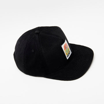 Hockey Skateboards Aria 5 Panel Cap - Black