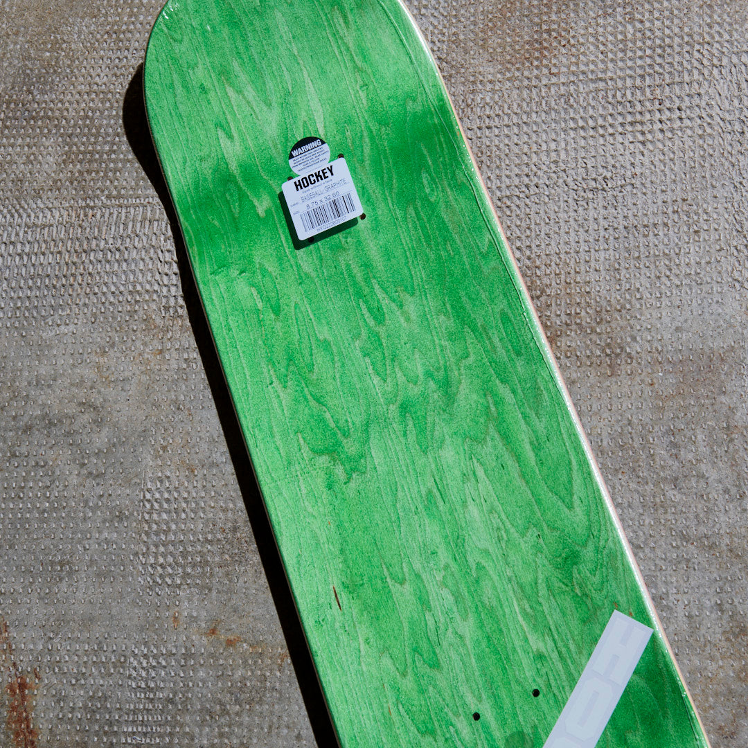 Hockey Skateboards - Baseball Deck (Graphite) Shape 1
