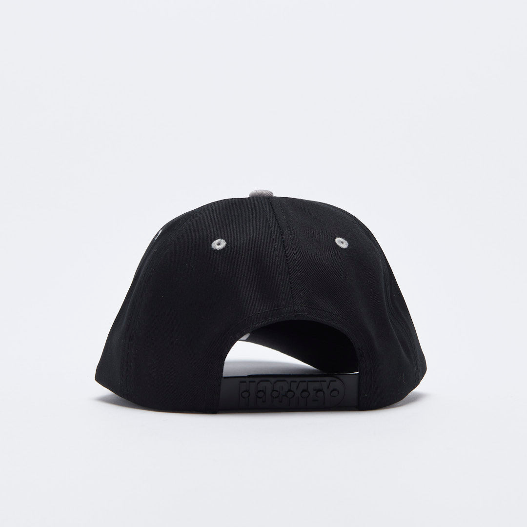 Hockey Skateboards - Diamond Plate Hat (Black/Chrome)