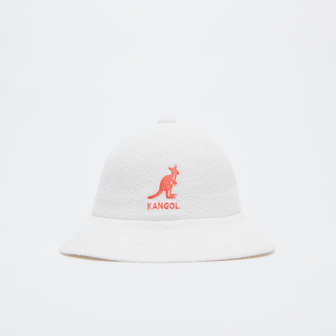 Kangol Big Logo Casual Hat (White)