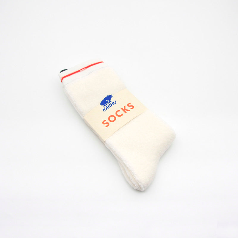 Karhu Logo Sock Lily White/Fiesta