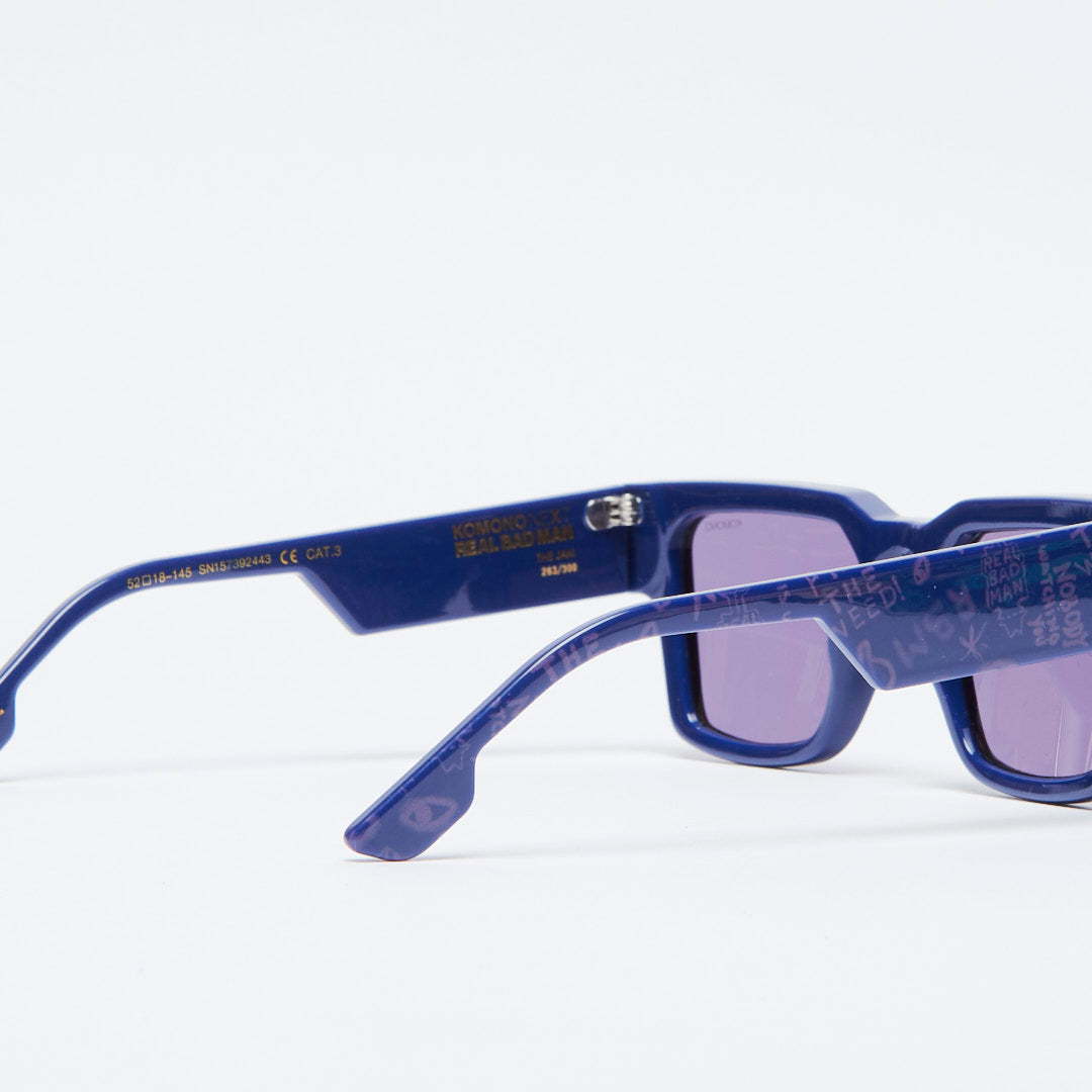 Komono x Real Bad Man - The Jaki Sunglasses (Blu-Ish)
