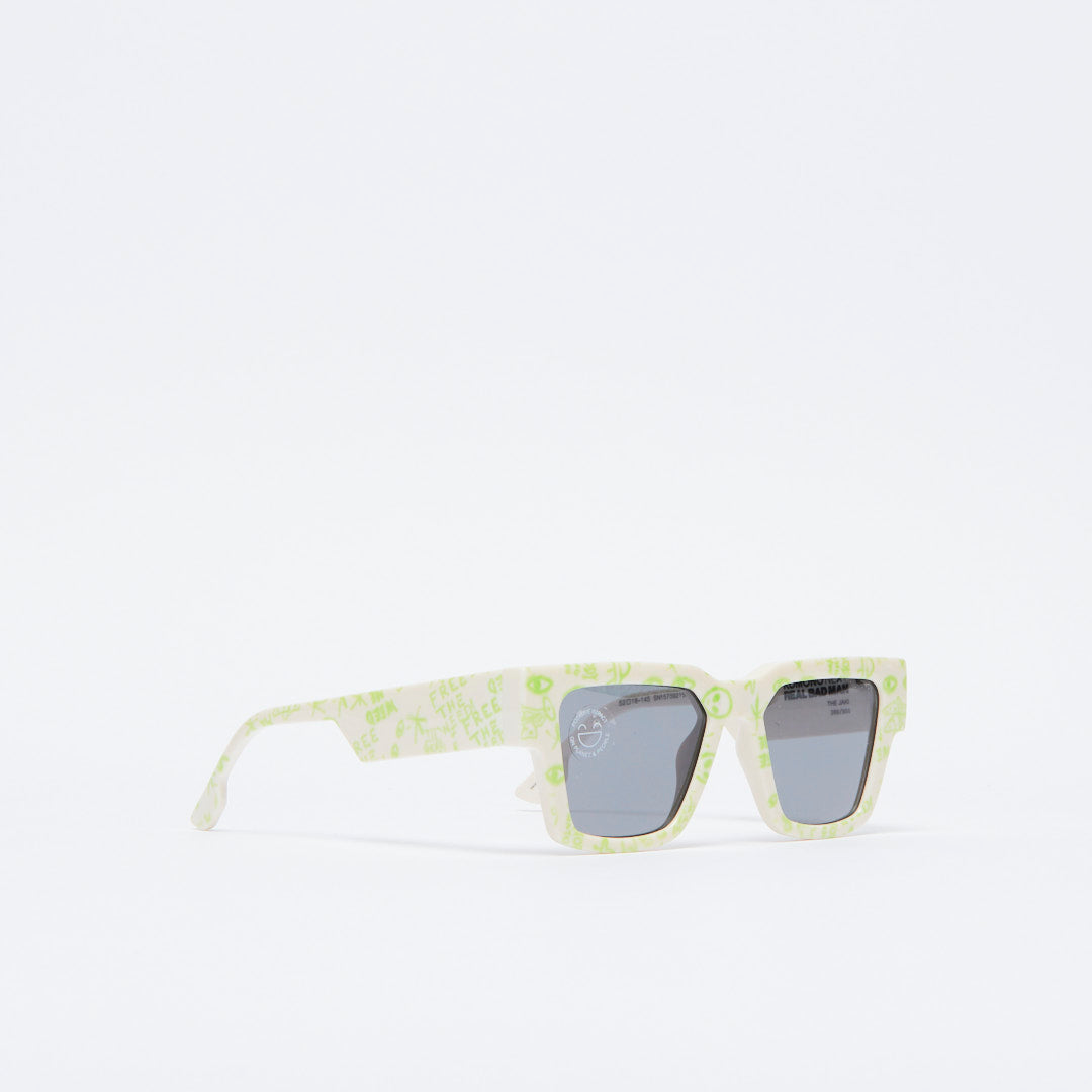 Komono x Real Bad Man - The Jaki Sunglasses (Egg Shell)