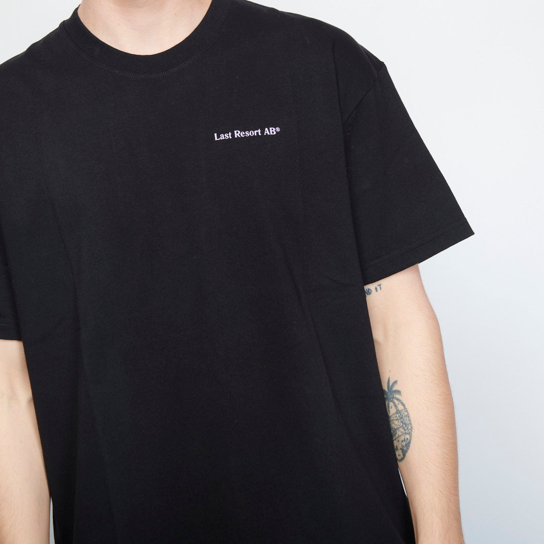Last Resort AB - LRAB Atlas Monogram Tee (Black/Lilac)