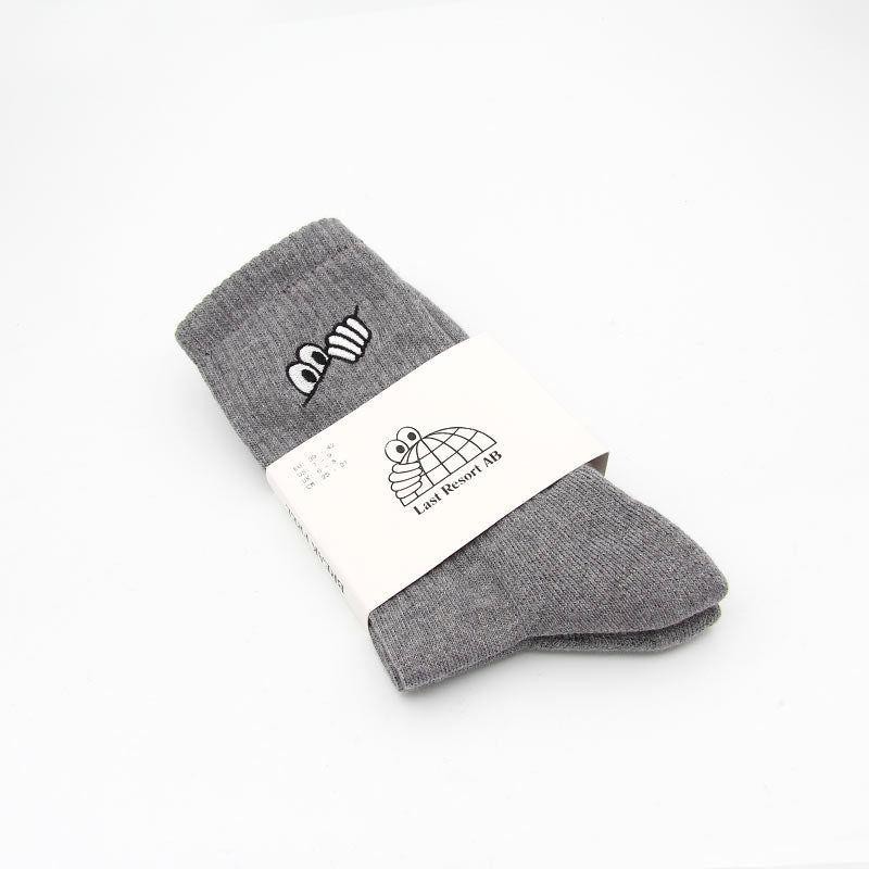 Last Resort AB Eye Socks (Grey Melange)