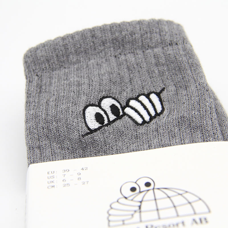 Last Resort AB Eye Socks (Grey Melange)
