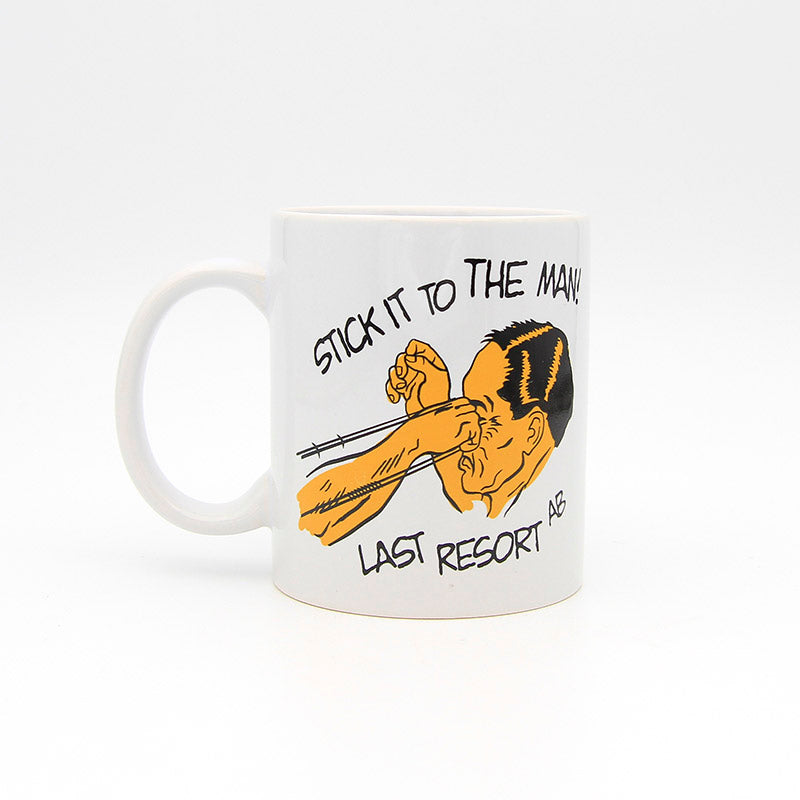 Last Resort AB Stick It Mug (White)