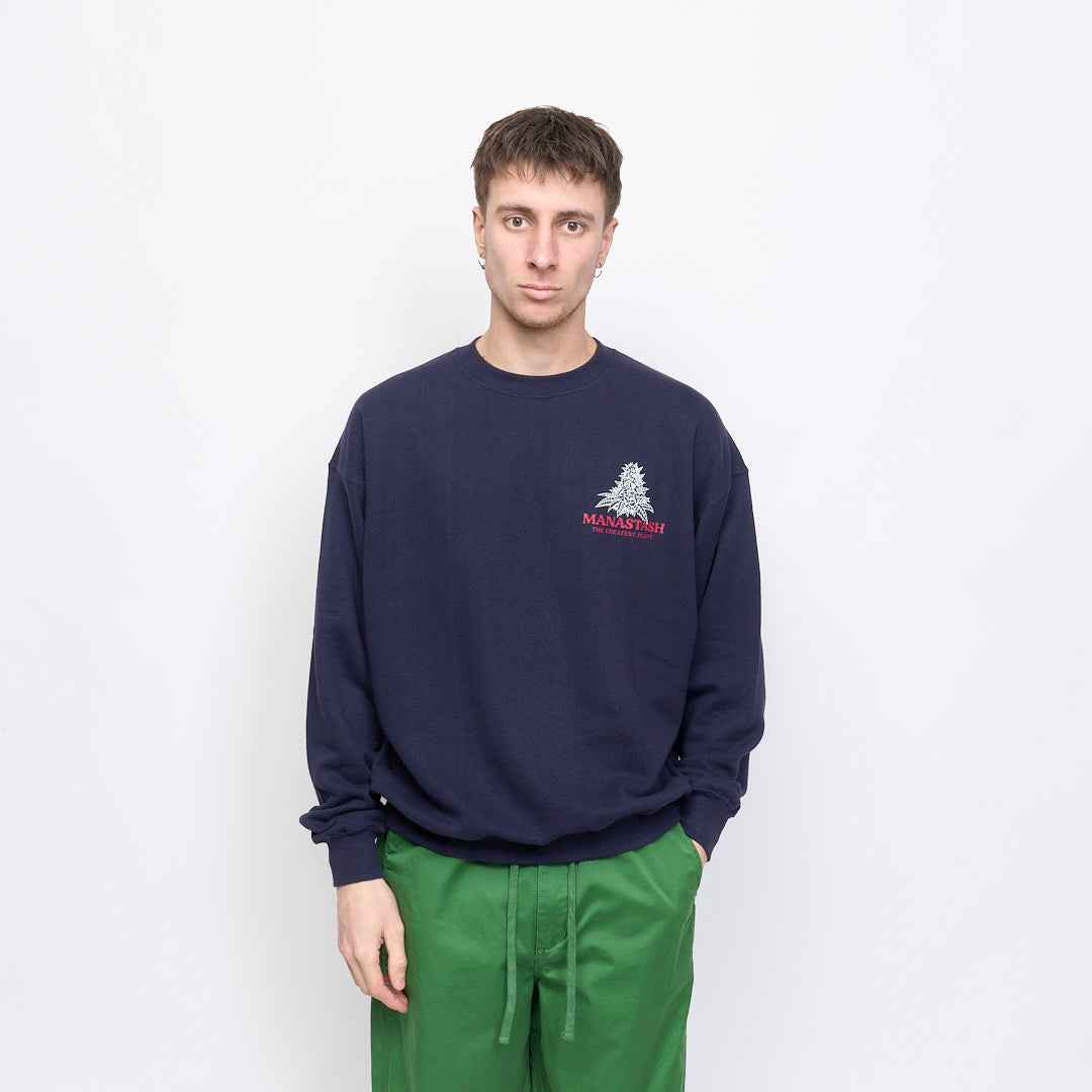 Manastash - Cascade Sweatshirt TGP  (Navy)