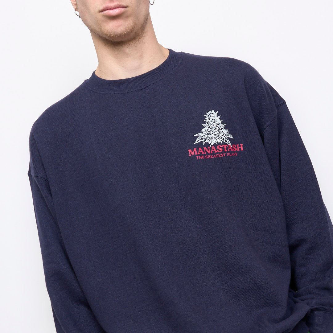 Manastash - Cascade Sweatshirt TGP  (Navy)