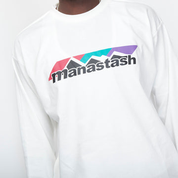 Manastash - Chillimesh Scheme Logo L/S Tee (White)