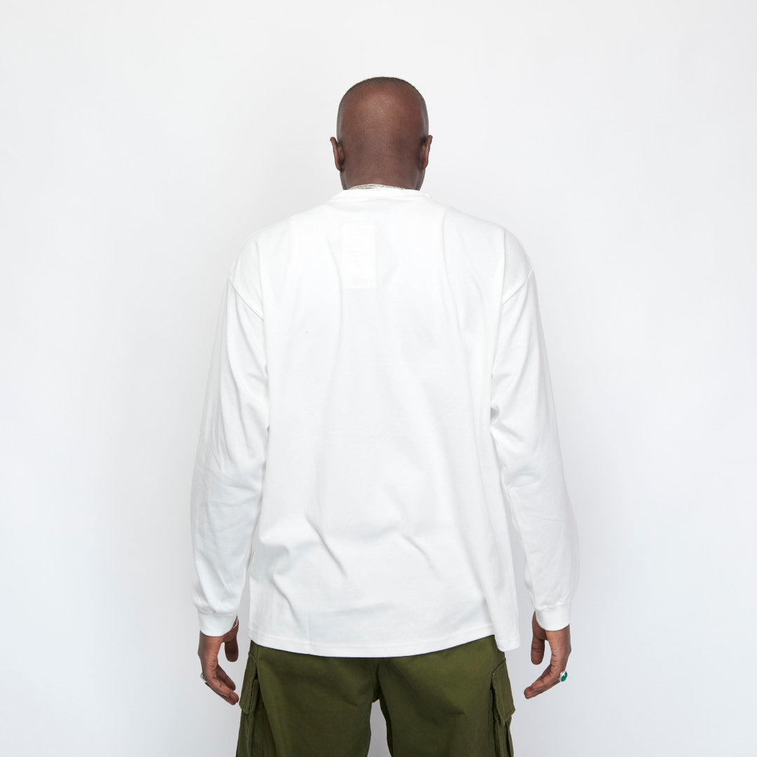 Manastash - Chillimesh Scheme Logo L/S Tee (White)