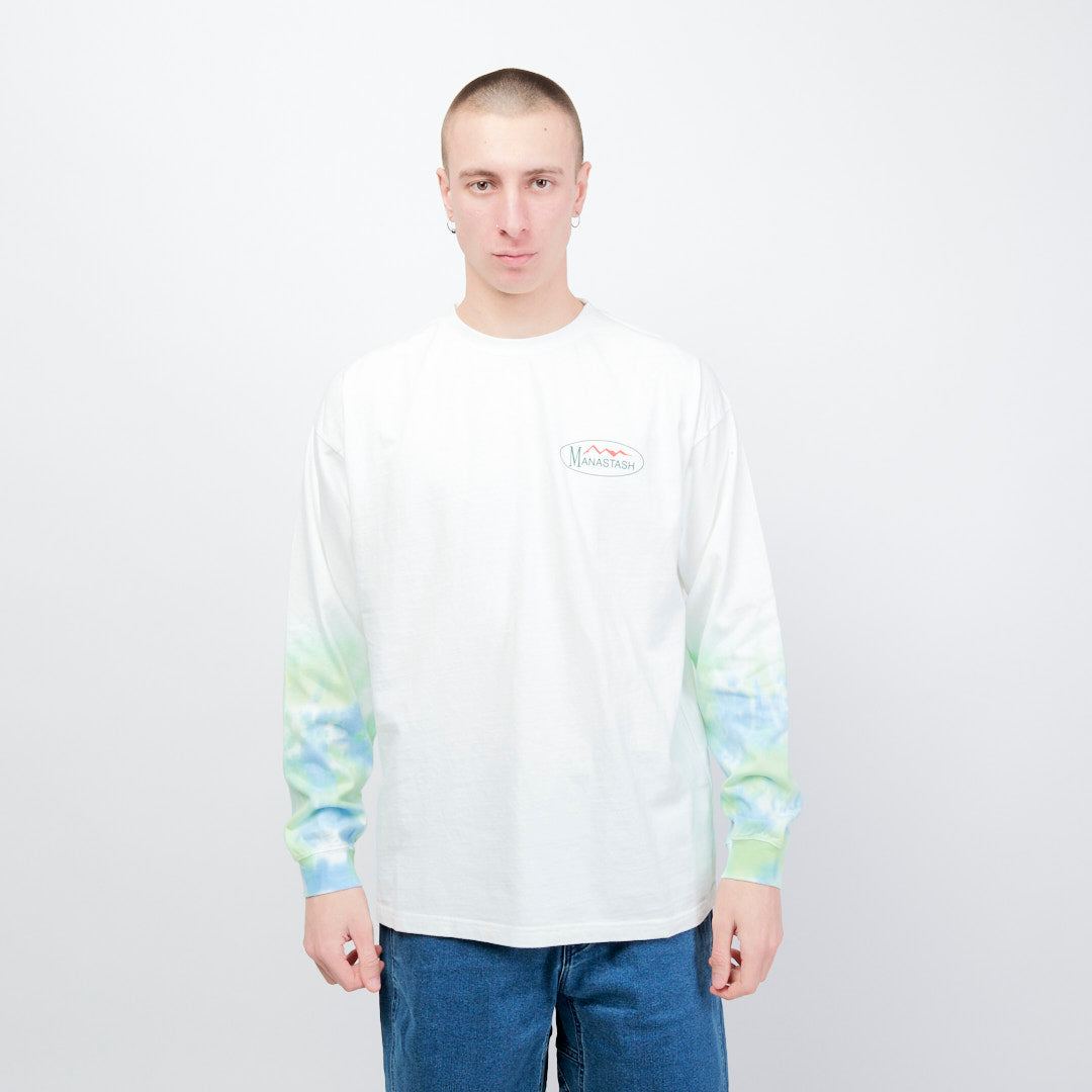 Manastash RE CTN Tie Dye LS Tee - White