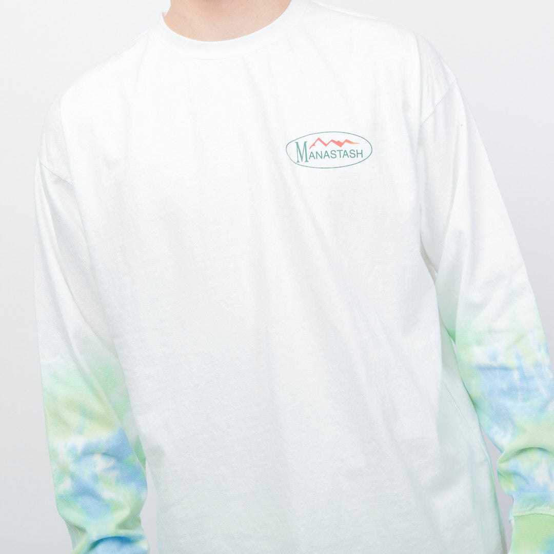 Manastash RE CTN Tie Dye LS Tee - White