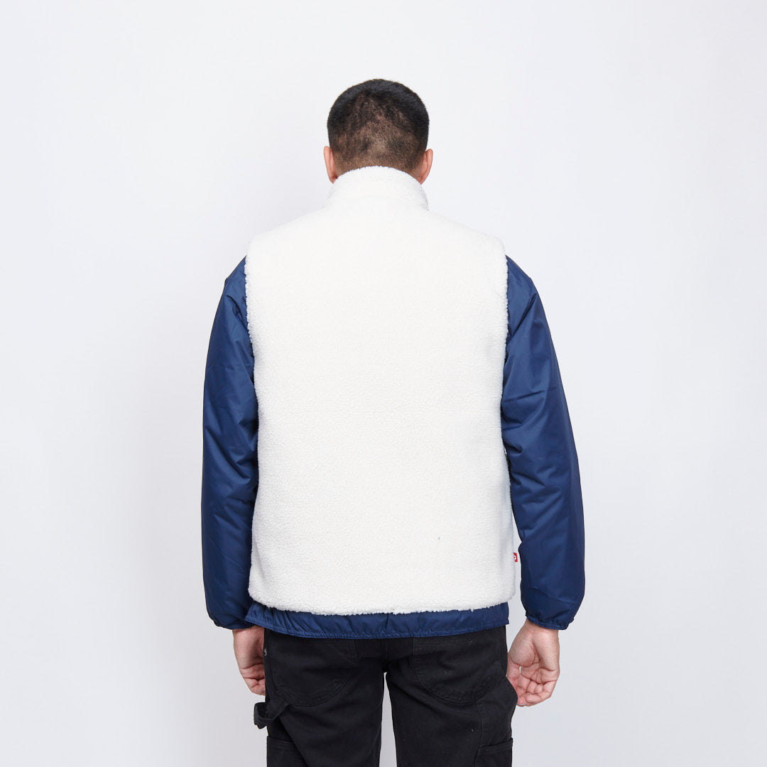 Manastash x Taion - 8 Way Down jacket (Natural/Navy)