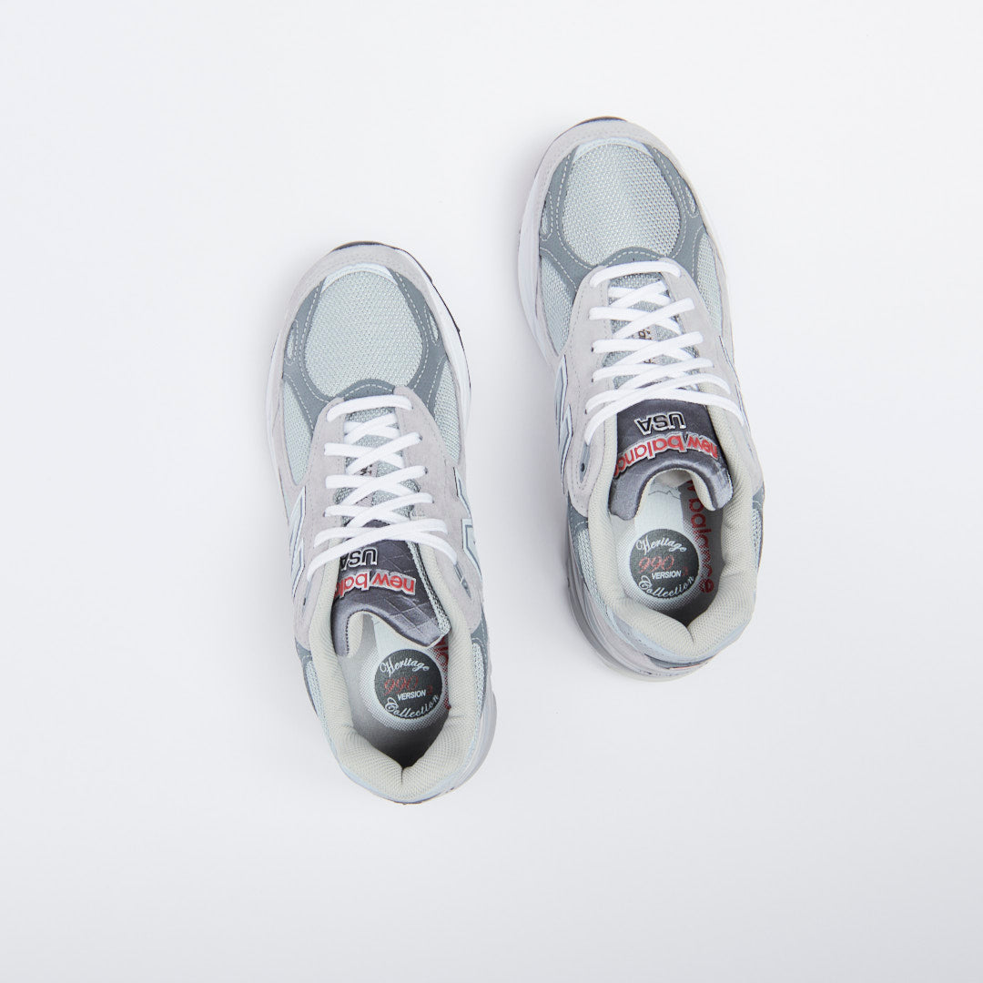 New Balance - MR 990 V3 "Made in USA" (Grey/white)