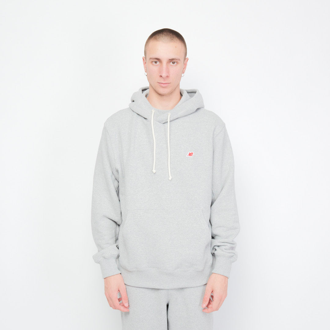 New Balance NB made in USA Hoodie (Athletic Gray)