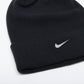 Nike - NSW Beanie Cuffed Swoosh (Black/Gunmetal)