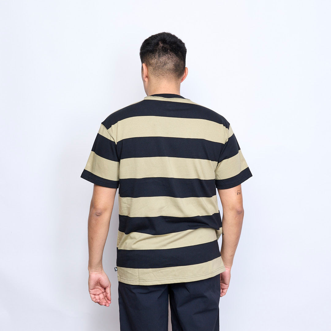 Nike SB - Big Stripes Tee (Neutral Olive/Black-White)