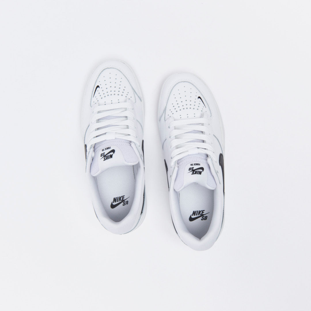 Nike SB - Force 58 Leather (White/Black)