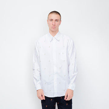 Patta - Oxford Longsleeve Shirt (White)