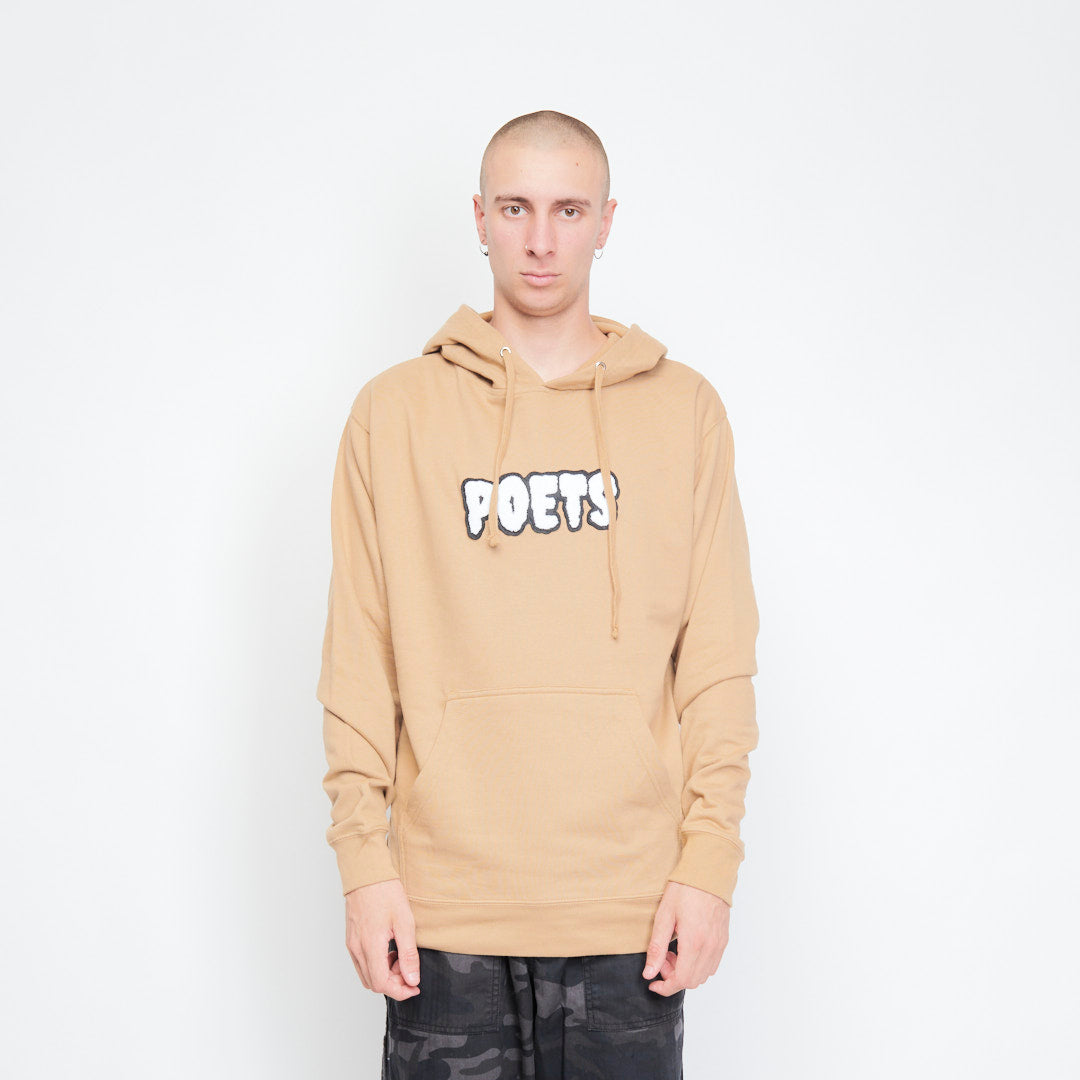 Poets - Chenelle Flock Hooded Sweatshirt (Tan)