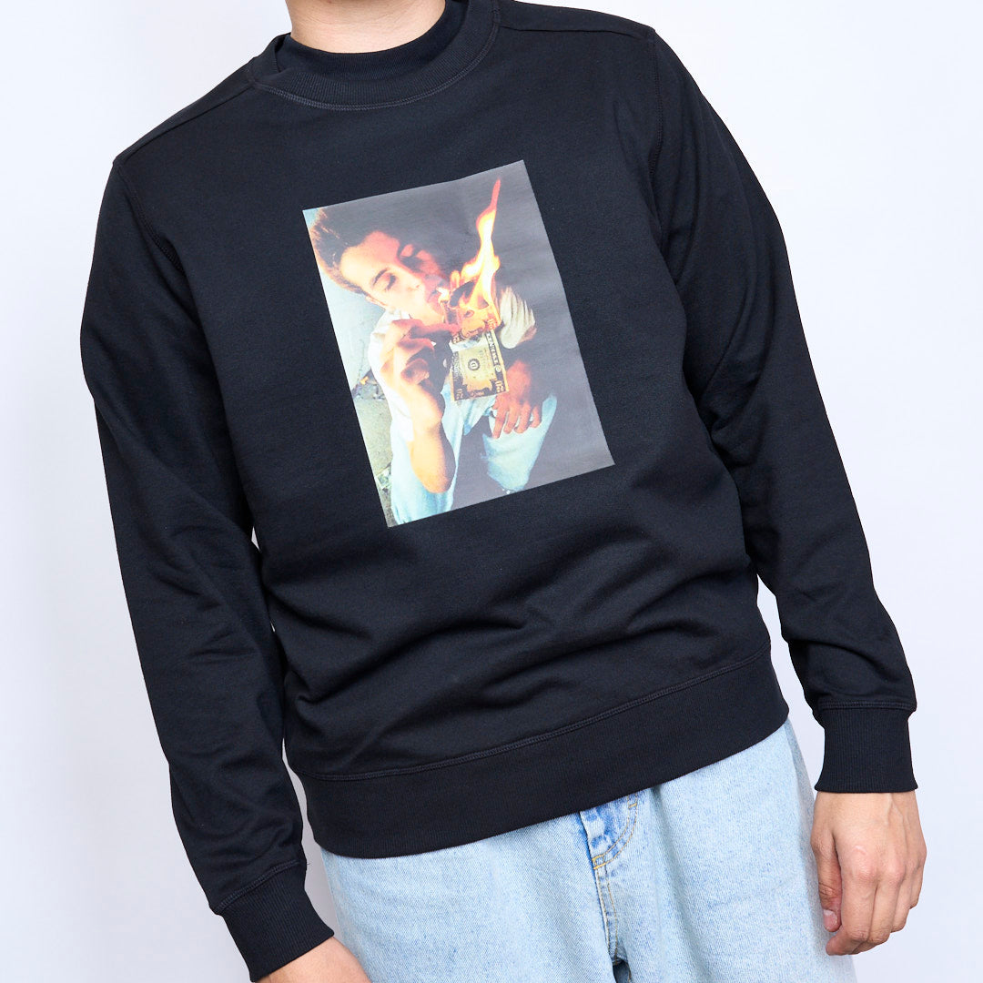 Poets Skateboards - 101 Crewneck (Black)